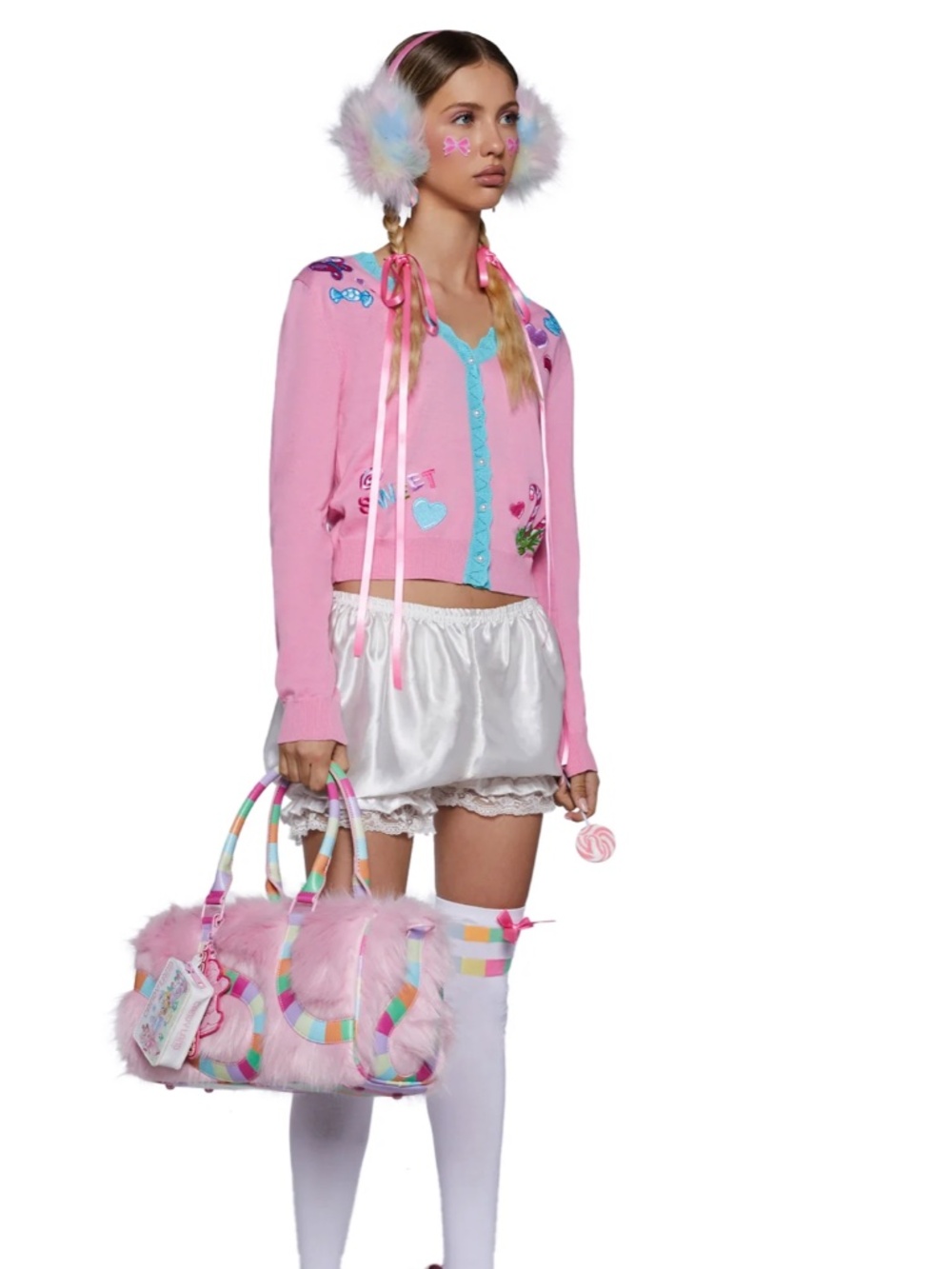 🍬✨ Dolls Kill x Candyland “One Step Forward” Mini Duffle – SOLD OUT ONLINE🦋🍭